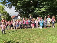 Bild: Verabschiedung vom Kindergarten