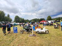 Peter Blei beim Motorradtreff in Harzungen Bild: Peter Blei beim Motorradtreff in Harzungen