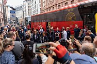 Bild: Empfang der Nationalmannschaft in Frankfurt