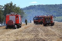 Bild: Fl&auml;chenbrand zwischen Gro&szlig;- und Kleinfurra