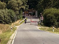 Bild: Ibergtalsperre - Sperrung wird ignoriert.