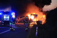 Bild: Fahrzeugbrand auf der A38