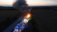 Bild: Luftbilder von der Unfallstelle