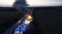 Bild: Luftbilder von der Unfallstelle