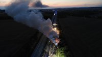 Bild: Luftbilder von der Unfallstelle