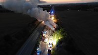 Bild: Luftbilder von der Unfallstelle