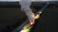 Bild: Schwerer Unfall auf der A 38