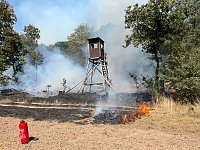 Bild: Waldbrand bei Urbach