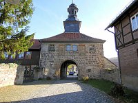 Bild: Peter Blei unterwegs im Kloster Michaelisstein
