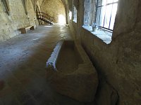 Bild: Peter Blei unterwegs im Kloster Michaelisstein