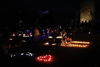 Bild: Lichterfest auf dem Petersberg