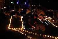 Bild: Lichterfest auf dem Petersberg