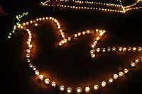 Bild: Lichterfest auf dem Petersberg