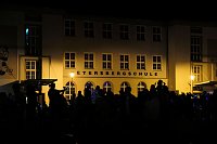 Bild: Peter Blei unterwegs auf dem Lichterfest