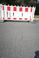 Bild: Erdfall in der Kyffh&auml;userstra&szlig;e