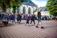 Bild: Begr&uuml;&szlig;ung der neuen Humboldt-Sch&uuml;ler