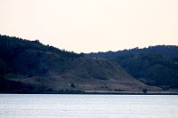 Bild: Abendstimmung am Stausee Kelbra