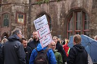 Bild: Demonstrationszug durch die Nordh&auml;user Innenstadt
