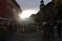 Bild: Demonstrationszug durch die Nordh&auml;user Innenstadt