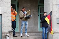 Bild: Demonstrationszug durch die Nordh&auml;user Innenstadt