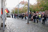 Bild: Demonstrationszug durch die Nordh&auml;user Innenstadt