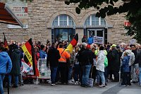 Bild: Demonstrationszug durch die Nordh&auml;user Innenstadt