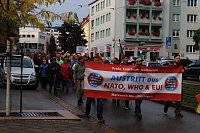 Bild: Demonstrationszug durch die Nordh&auml;user Innenstadt