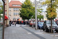 Bild: Demonstrationszug durch die Nordh&auml;user Innenstadt