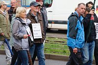 Bild: Demonstrationszug durch die Nordh&auml;user Innenstadt