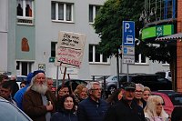 Bild: Demonstrationszug durch die Nordh&auml;user Innenstadt