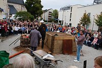 Bild: Glockenguss vor St. Blasii in Nordhausen