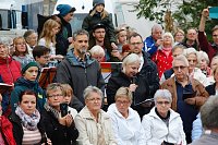 Bild: Glockenguss vor St. Blasii in Nordhausen