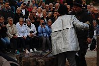 Bild: Glockenguss vor St. Blasii in Nordhausen