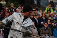 Bild: Glockenguss vor St. Blasii in Nordhausen