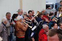 Bild: Glockenguss vor St. Blasii in Nordhausen