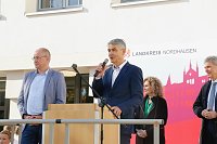 Bild: Es "Schillert" in Bleicherode - der Umbau des Gymnasiums wurde heute offiziell beendet