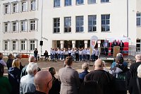 Bild: Es "Schillert" in Bleicherode - der Umbau des Gymnasiums wurde heute offiziell beendet