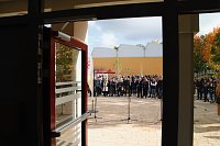 Bild: Es "Schillert" in Bleicherode - der Umbau des Gymnasiums wurde heute offiziell beendet