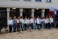Bild: Es "Schillert" in Bleicherode - der Umbau des Gymnasiums wurde heute offiziell beendet