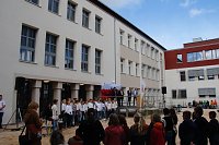 Bild: Es "Schillert" in Bleicherode - der Umbau des Gymnasiums wurde heute offiziell beendet