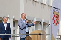 Bild: Es "Schillert" in Bleicherode - der Umbau des Gymnasiums wurde heute offiziell beendet