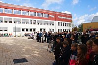 Bild: Es "Schillert" in Bleicherode - der Umbau des Gymnasiums wurde heute offiziell beendet
