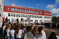 Bild: Es "Schillert" in Bleicherode - der Umbau des Gymnasiums wurde heute offiziell beendet