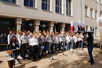 Bild: Es "Schillert" in Bleicherode - der Umbau des Gymnasiums wurde heute offiziell beendet