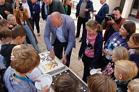 Bild: Es "Schillert" in Bleicherode - der Umbau des Gymnasiums wurde heute offiziell beendet