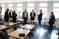Bild: Es "Schillert" in Bleicherode - der Umbau des Gymnasiums wurde heute offiziell beendet