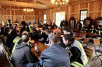 Bild: Katastrophenschutz&uuml;bung bei Rothess&uuml;tte