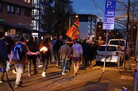 Demonstrationszug durch die Nordhäuser Innenstadt Bild: Demonstrationszug durch die Nordhäuser Innenstadt