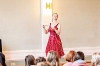 Das Duo Ruggieri trat am 1. Dezember im Humboldt-Gymnasium auf Bild: Das Duo Ruggieri trat am 1. Dezember im Humboldt-Gymnasium auf