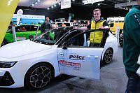 Bild: Peter Blei auf der Erfurter Automesse